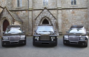 Hearses & Limousines provided by Quinns of Glasthule Funeral Home